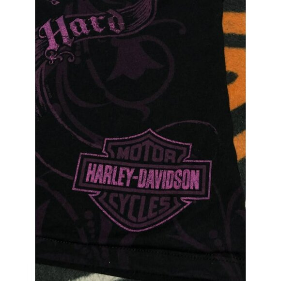 Harley-Davidson Casual Shirt Large Women, Stretchy - Picture 5 of 6